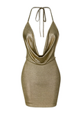 Halter Mini Dress